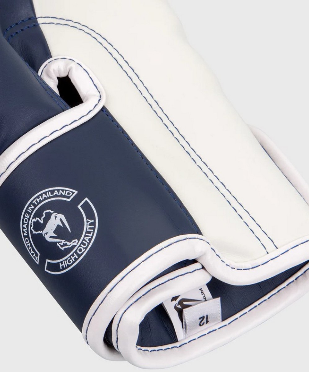 Перчатки Venum Elite 1392-410-16oz синий\белый