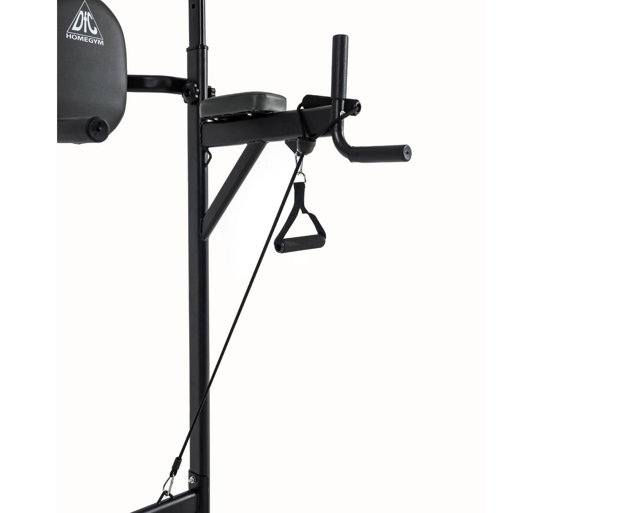 Турник-брусья c эспандерами DFC Power Tower G008 | Premium Fitness