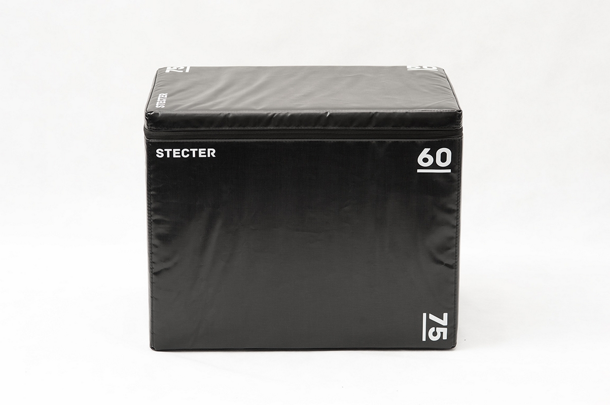 Безопасная тумба для запрыгиваний 75-60-50 (плиобокс) Stecter