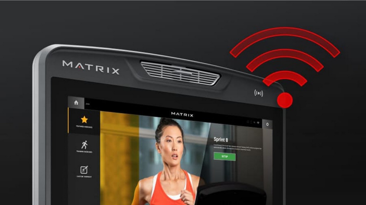 Горизонтальный велотренажер Matrix Performance с консолью Touch Base R-PS-F/TOUCH BASE-C