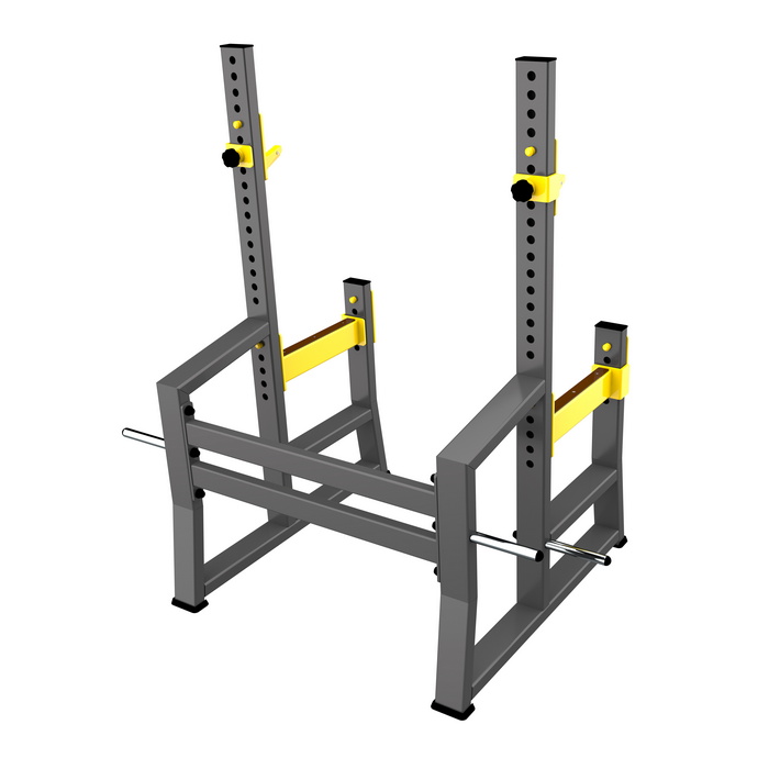 Стойка для приседания и жима с ограничителями (Squat Rack) DHZ A3150 | Premium Fitness