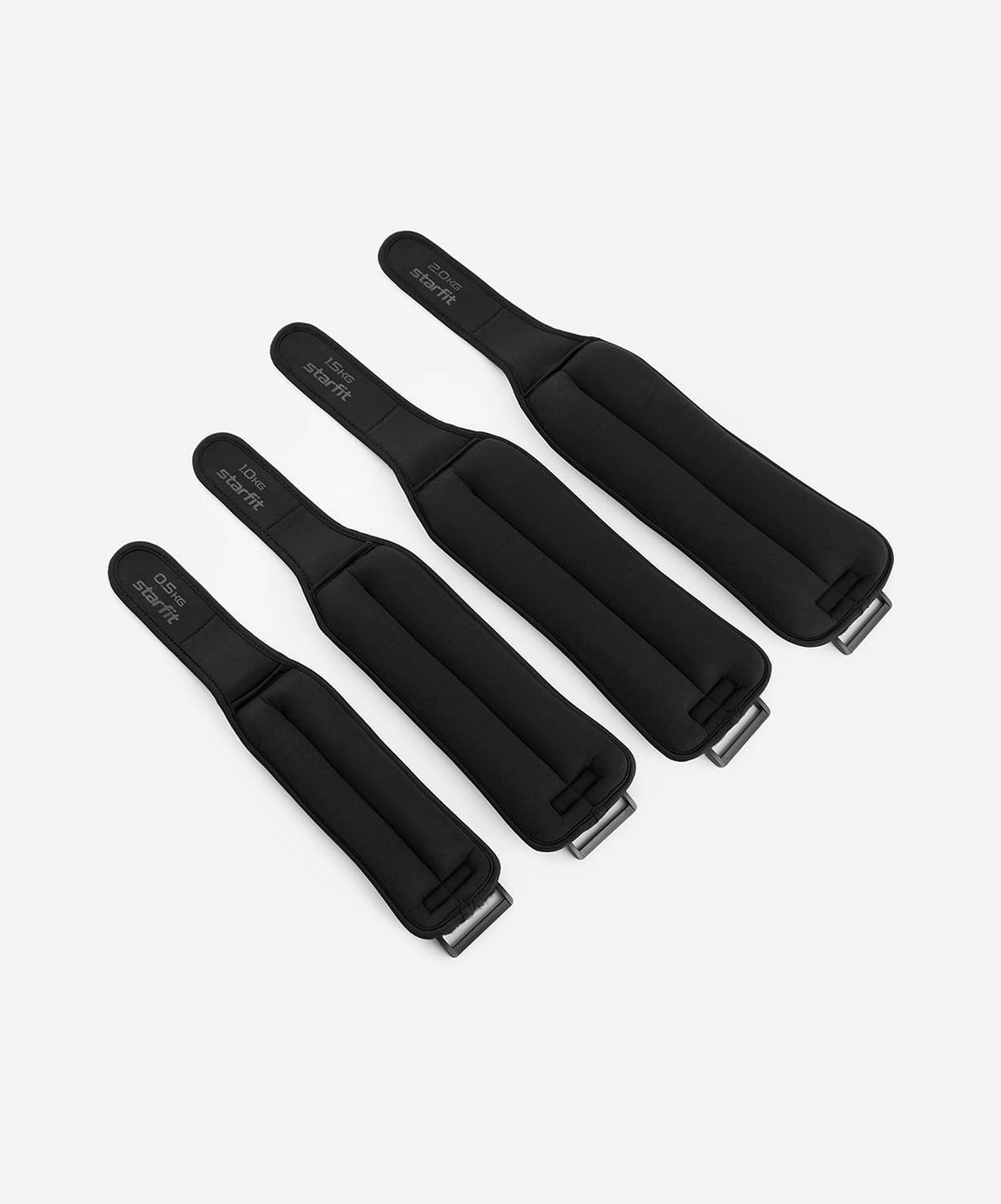 Утяжелители 0,5кг Star Fit WT-701 черный