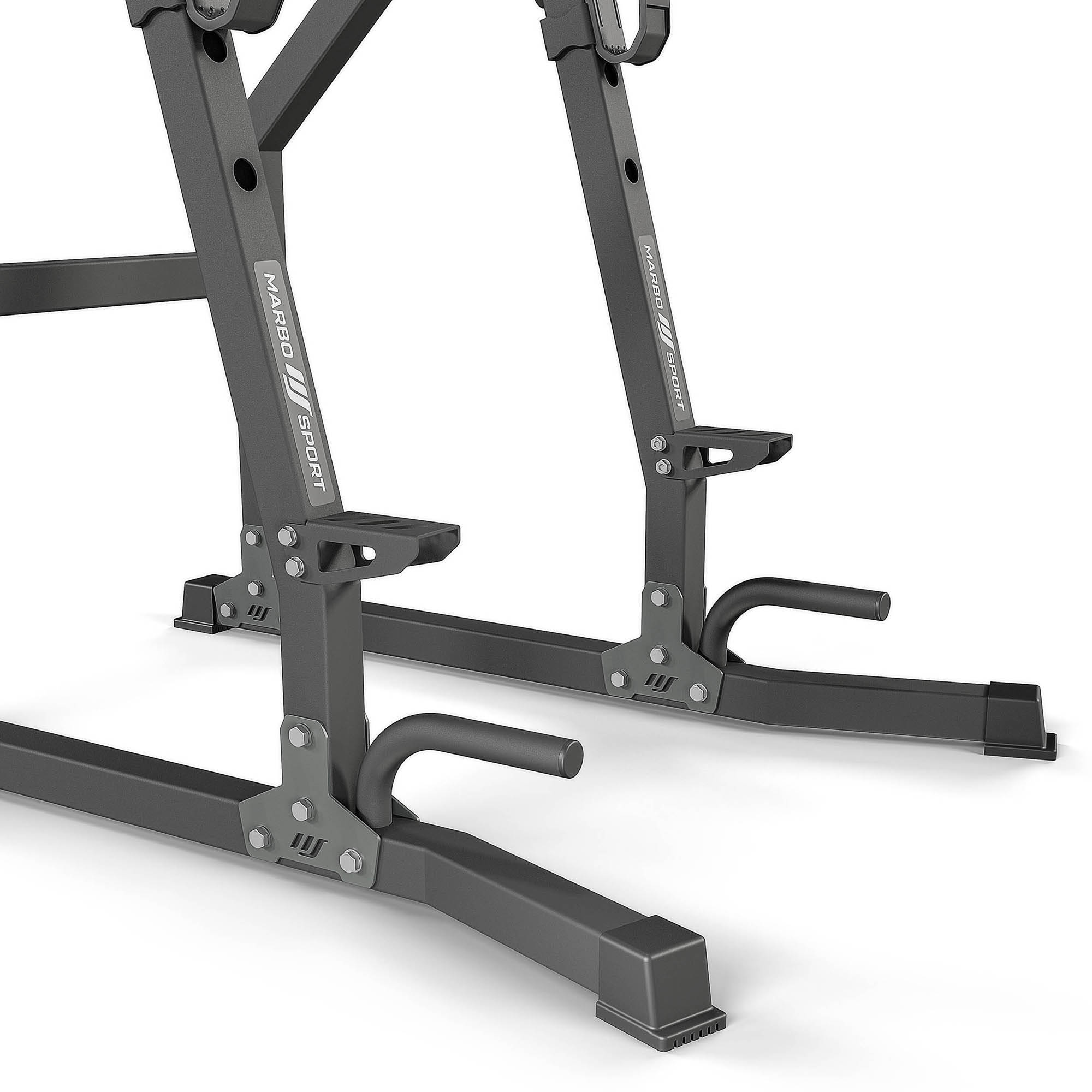 Cтанок комбинированный для подтягиваний и отжиманий Marbo MS-U110 2.0 | Premium Fitness