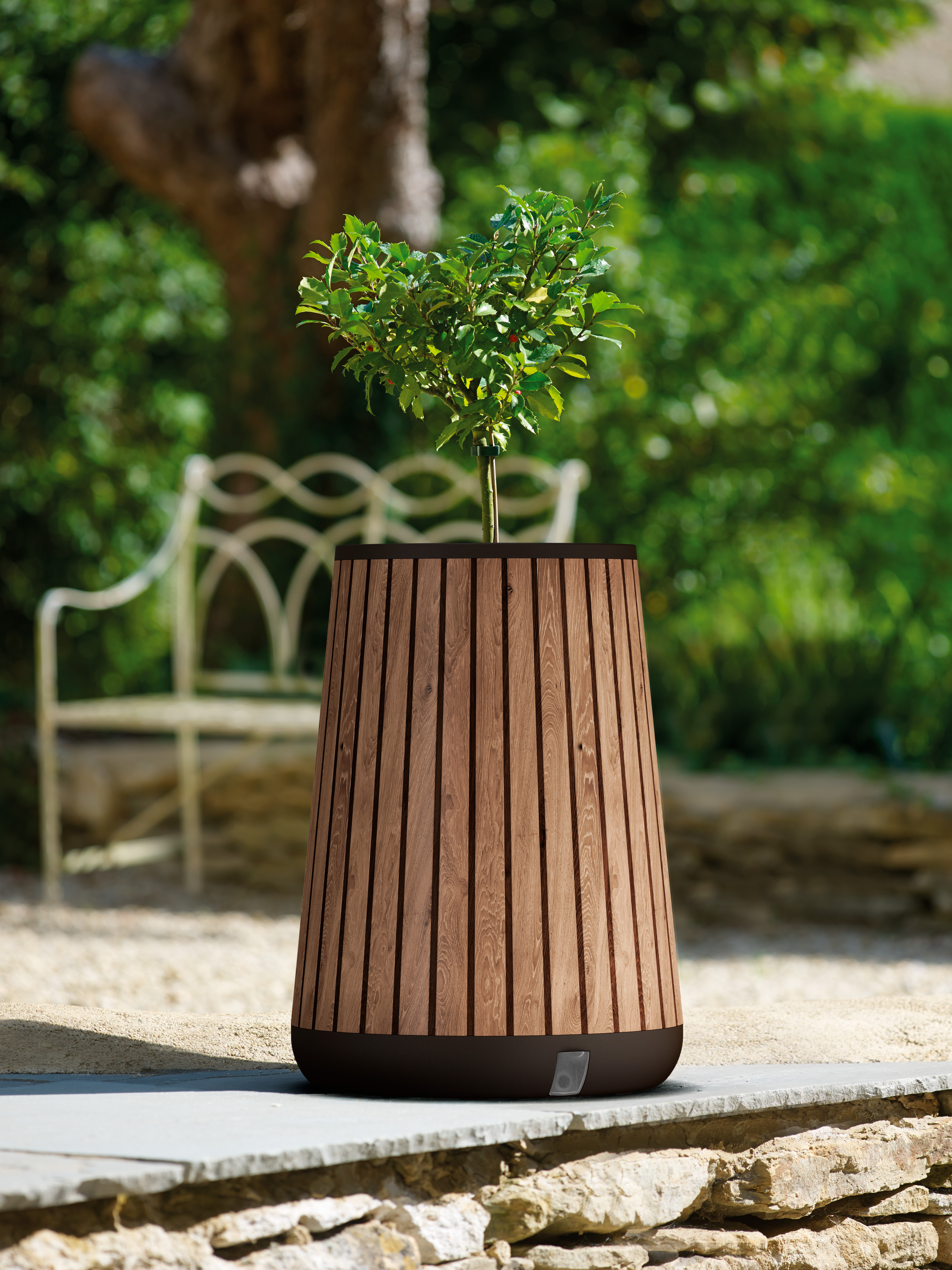 Кашпо-Грядка высокая (DECO CONIC PLANTER TALL), коричневый
