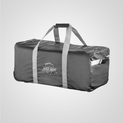 Сумка хоккейная на колесах Carry+ JR 33" Mad Guy черный\серый