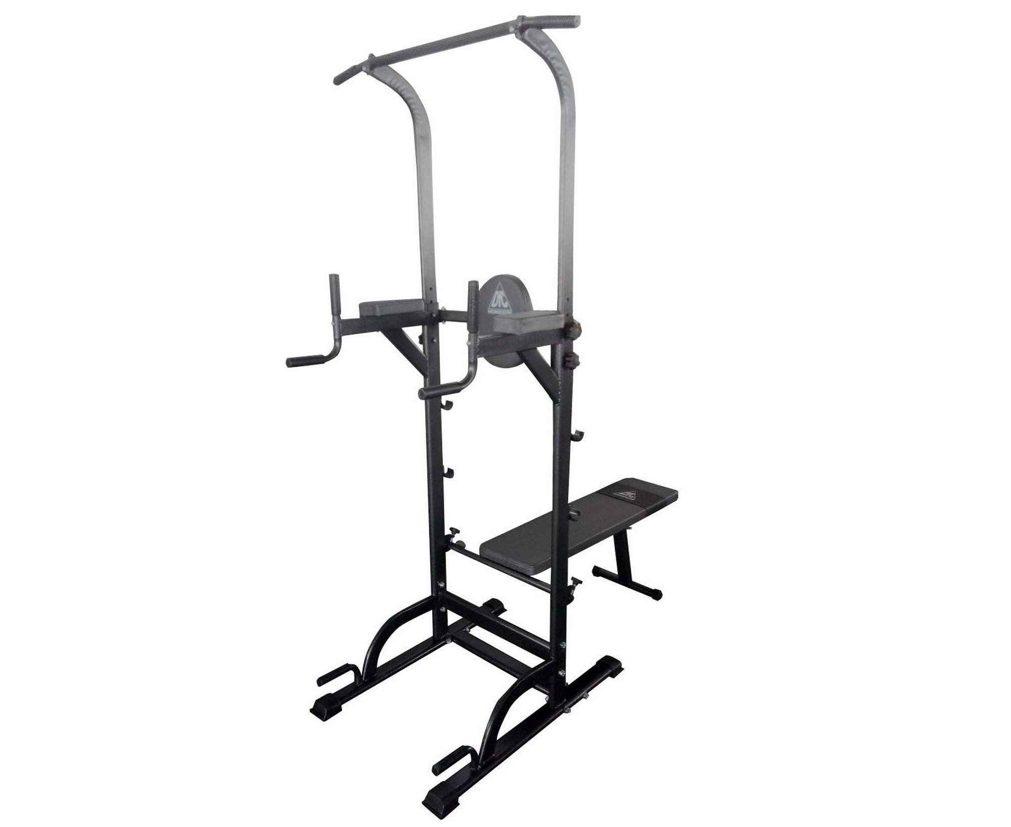 Турник-брусья со скамьей DFC Power Tower G005 | Premium Fitness