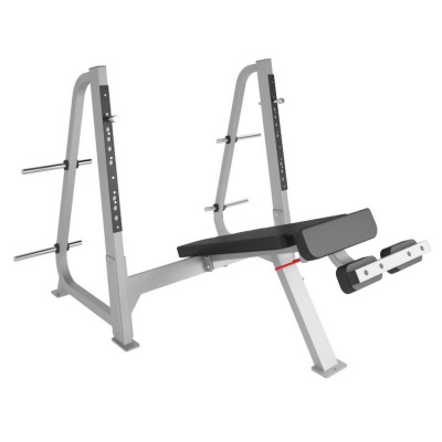 Олимпийская скамья с обратным наклоном Foreman FW-412 | Premium Fitness
