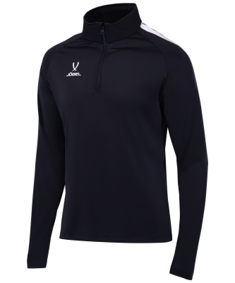 Джемпер тренировочный Jogel CAMP Training Top 1/4 Zip, черный