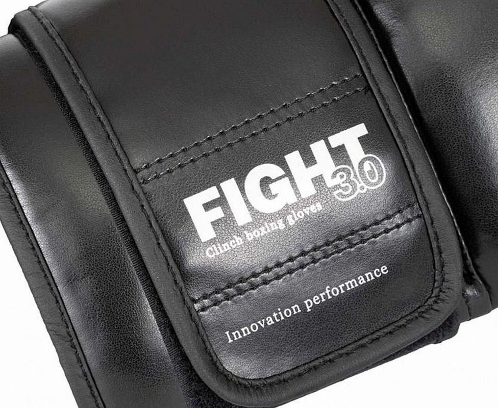 Перчатки боксерские Clinch Fight 3.0 C187 черный