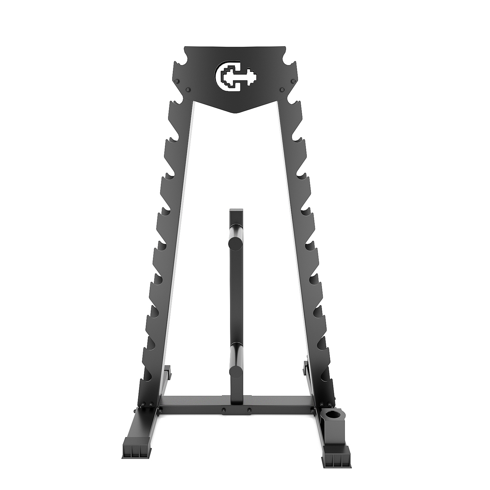 Стойка для хранения гантелей, дисков и грифов Domsen Ds49 d50мм | Premium Fitness