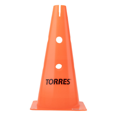 Конус тренировочный с боковыми отверстиями Torres TR1010 оранжевый