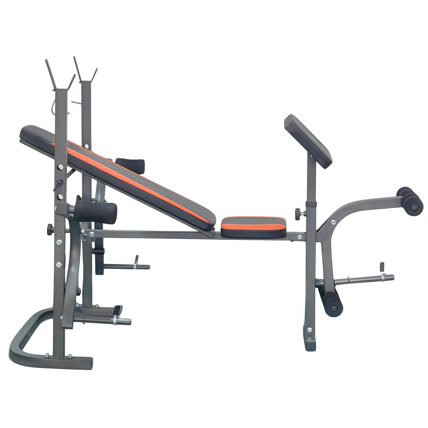 Скамья со стойками под штангу с опциями DFC D126 | Premium Fitness