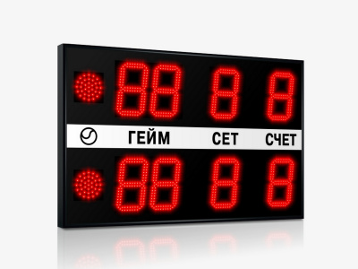 Табло для тенниса Импульс 721-L2xD21x4-S2