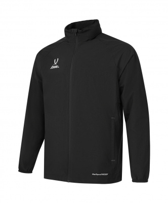 Куртка ветрозащитная Jogel PREMIER PerFormPROOF FZ Rain Jacket, черный
