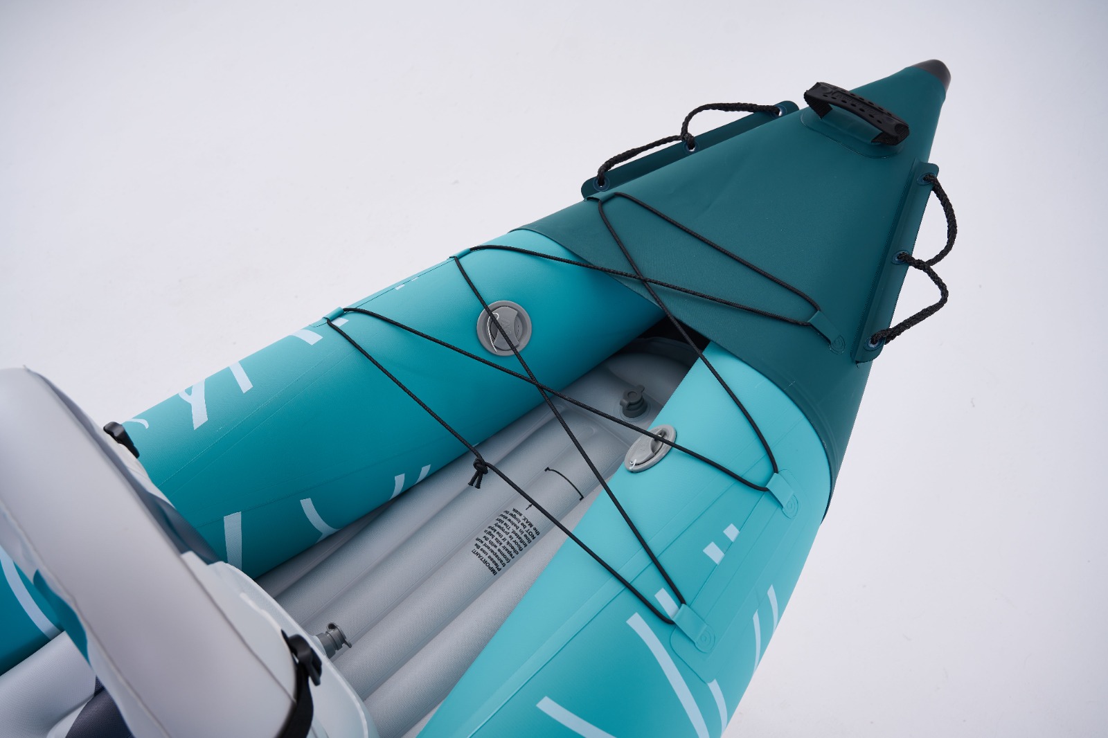 Надувная байдарка Kayak Glider-475 475x83х42см, 3 весла, 3 сиденья, киль, до 230кг Aqua Marina Glider-475 PA-25GD03
