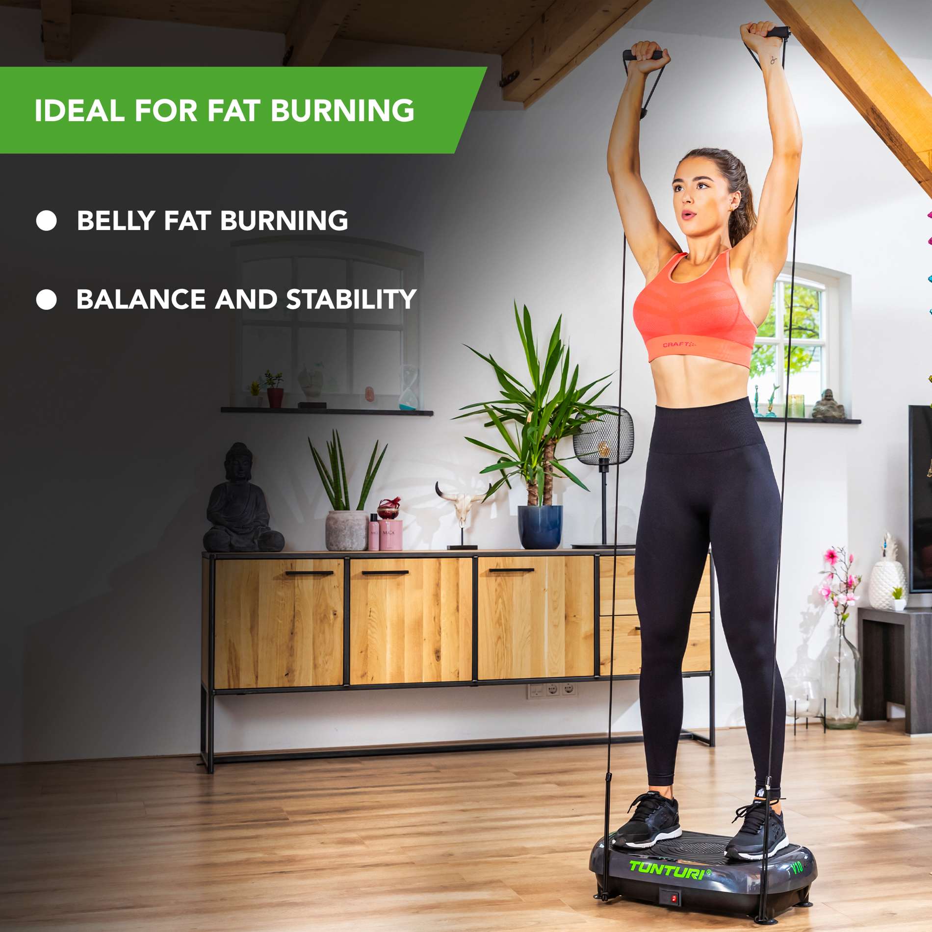 Виброплатформа Tunturi Cardio Fit V10 19TCFV1000