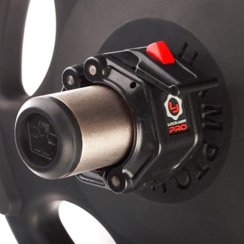 Олимпийский замок LOCK-JAW Pro 2 0,36 кг, пара, черный AD\PRO2