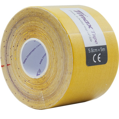 Тейп кинезиологический Tmax Extra Sticky 423174 желтый