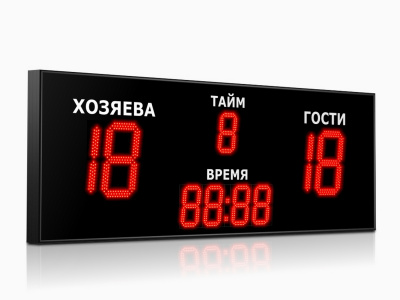 Табло для футбола Импульс 731-D31x4-D18x5