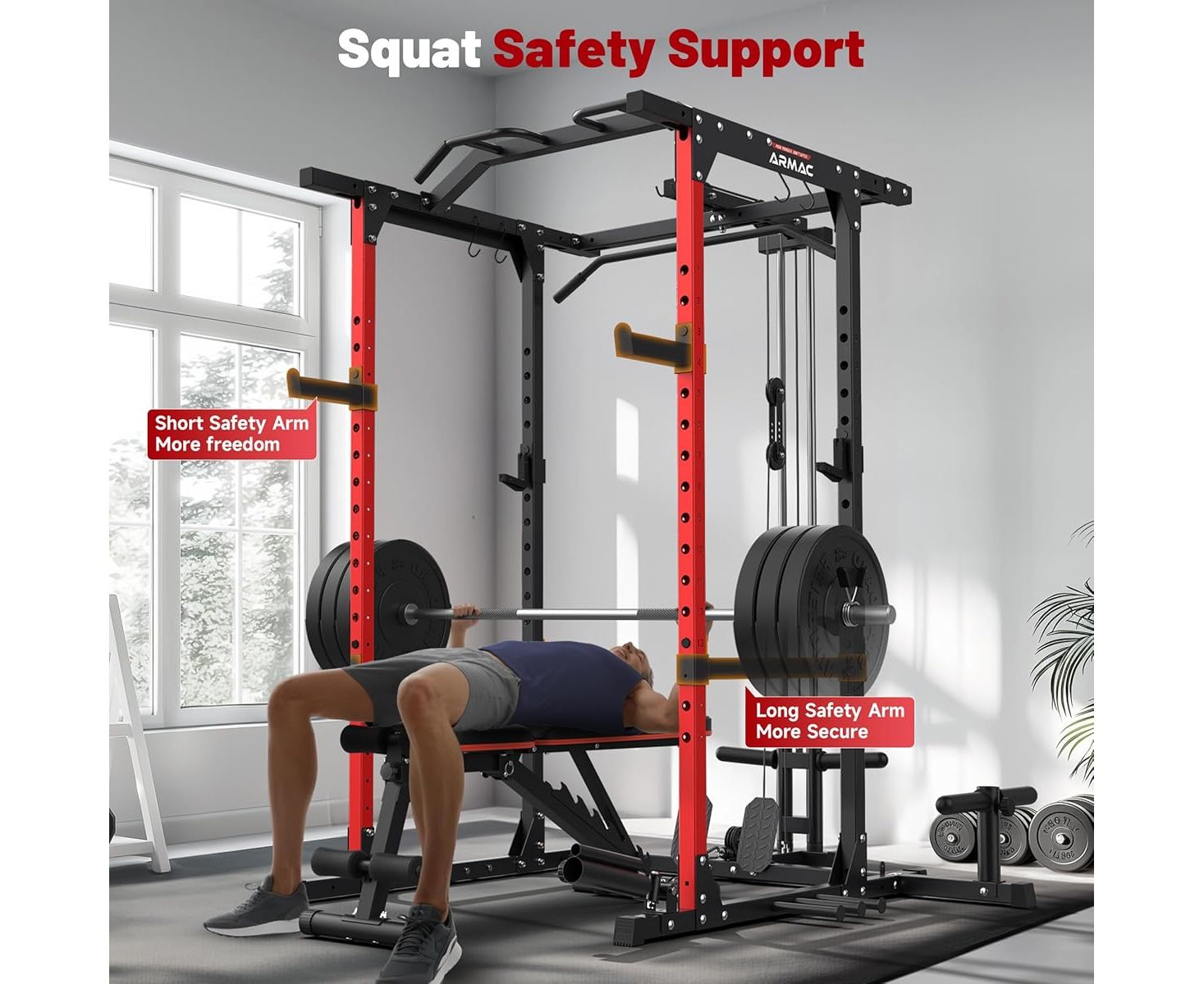 Силовая рама многофункциональная DFC D029 | Premium Fitness