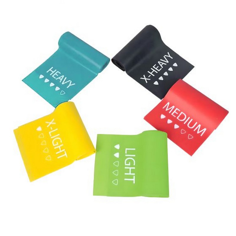 Ленточный амортизатор Live Pro Latex Resistance Band LP8415-M-RD среднее сопротивление, красный