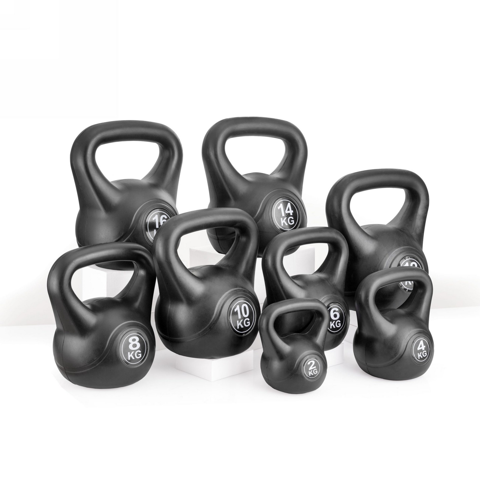 Гиря пластиковая 14 кг VictoryFit VF-KP140