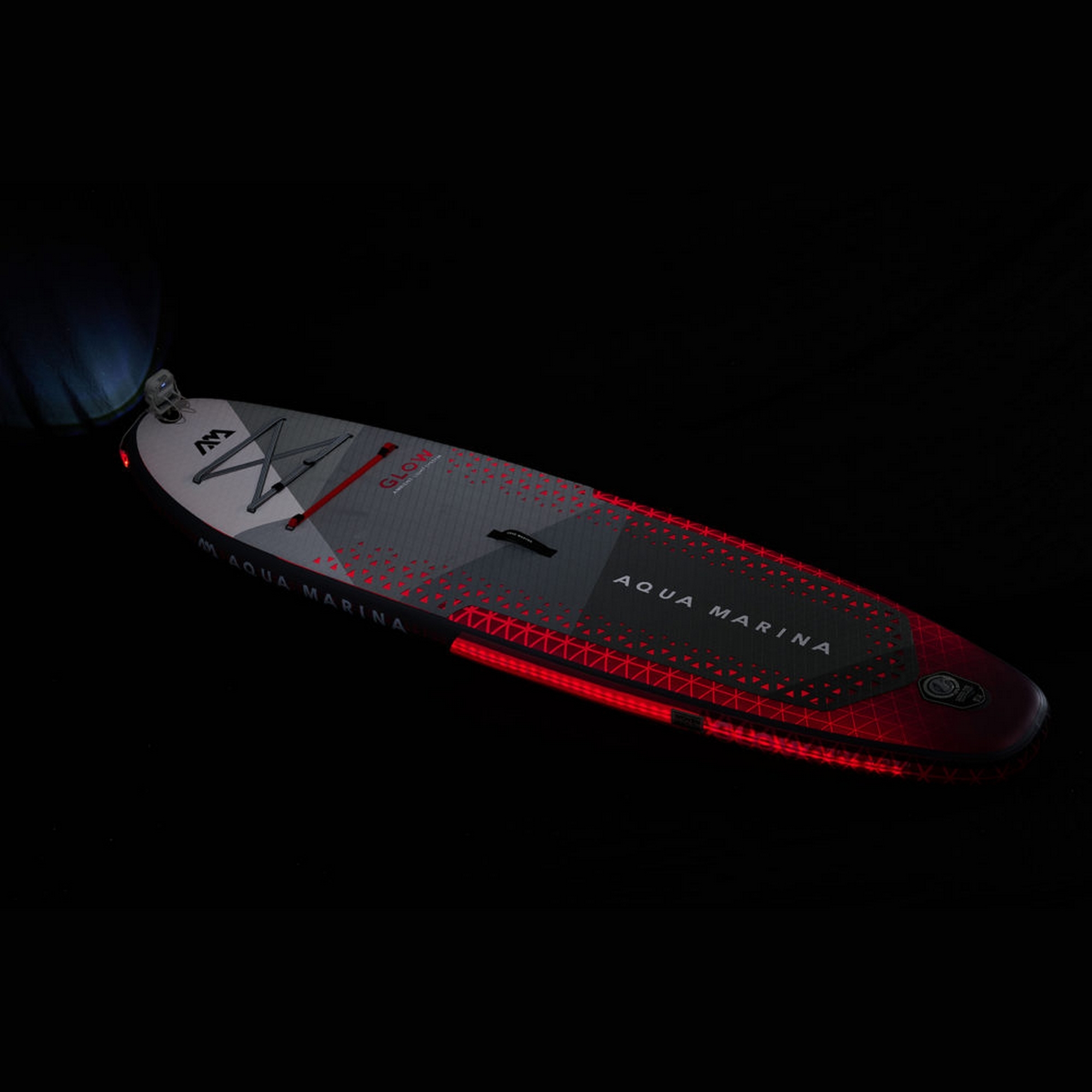 SUP-доска 315х79х15см, Ambient Light System, киль, лиш, до 140кг Aqua Marina Glow BT-24GL