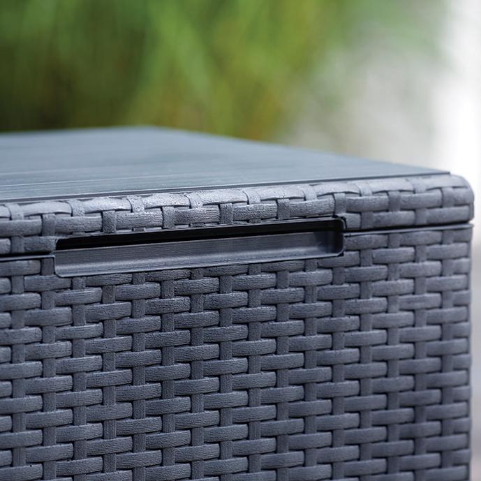 Стол с хранением, графит Vigo storage box