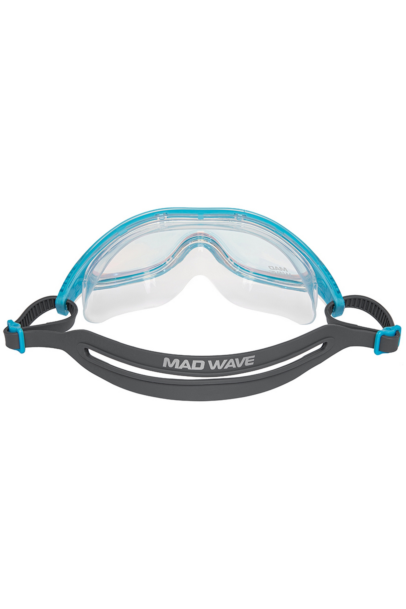 Маска для плавания Mad Wave Shade rainbow M0464 03 0 08W Голубой
