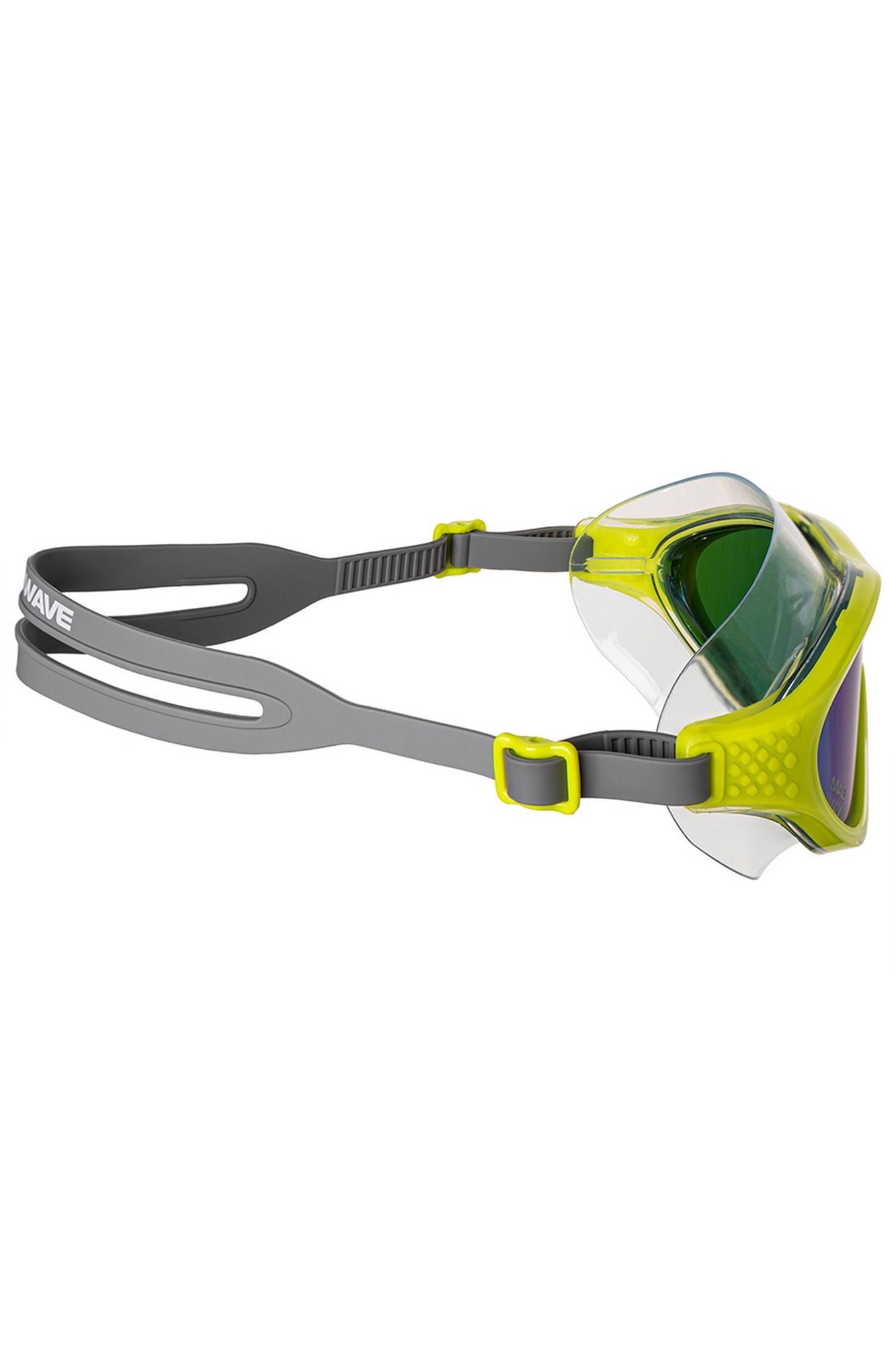 Маска для плавания Mad Wave Shade rainbow M0464 03 0 10W Салатовый