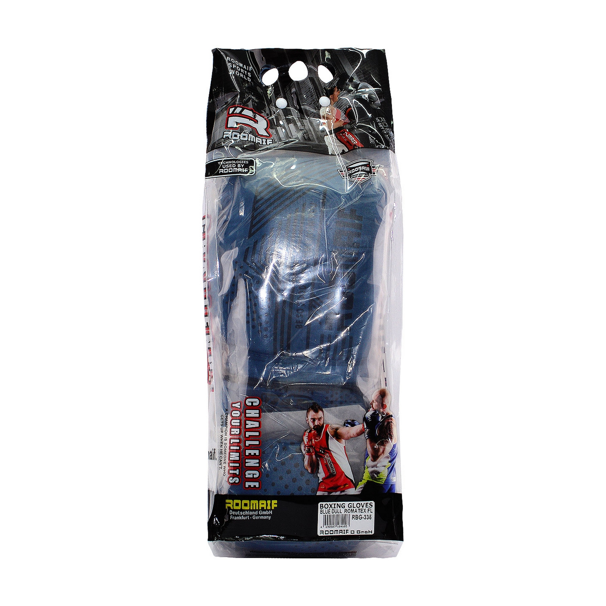 Боксерские перчатки 10 oz Roomaif RBG-335 Dх Blue