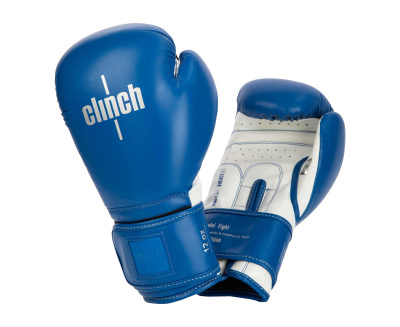 Перчатки боксерские Clinch Fight 2.0 C137 сине-белый