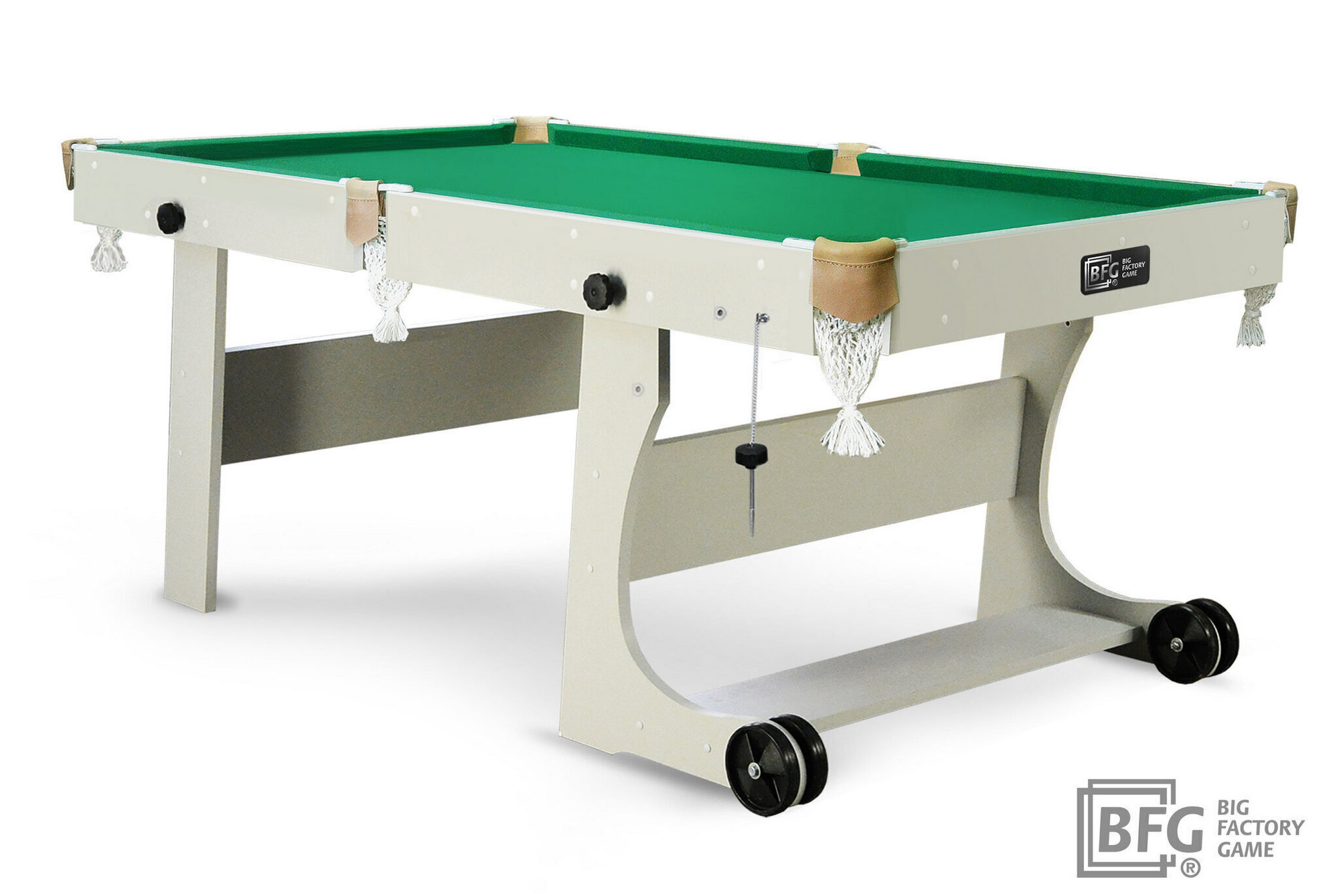 Бильярд Compact Light 6 (Серый) ПУЛ / РП, 1,80х0,90 BFG BFG-KLSER6