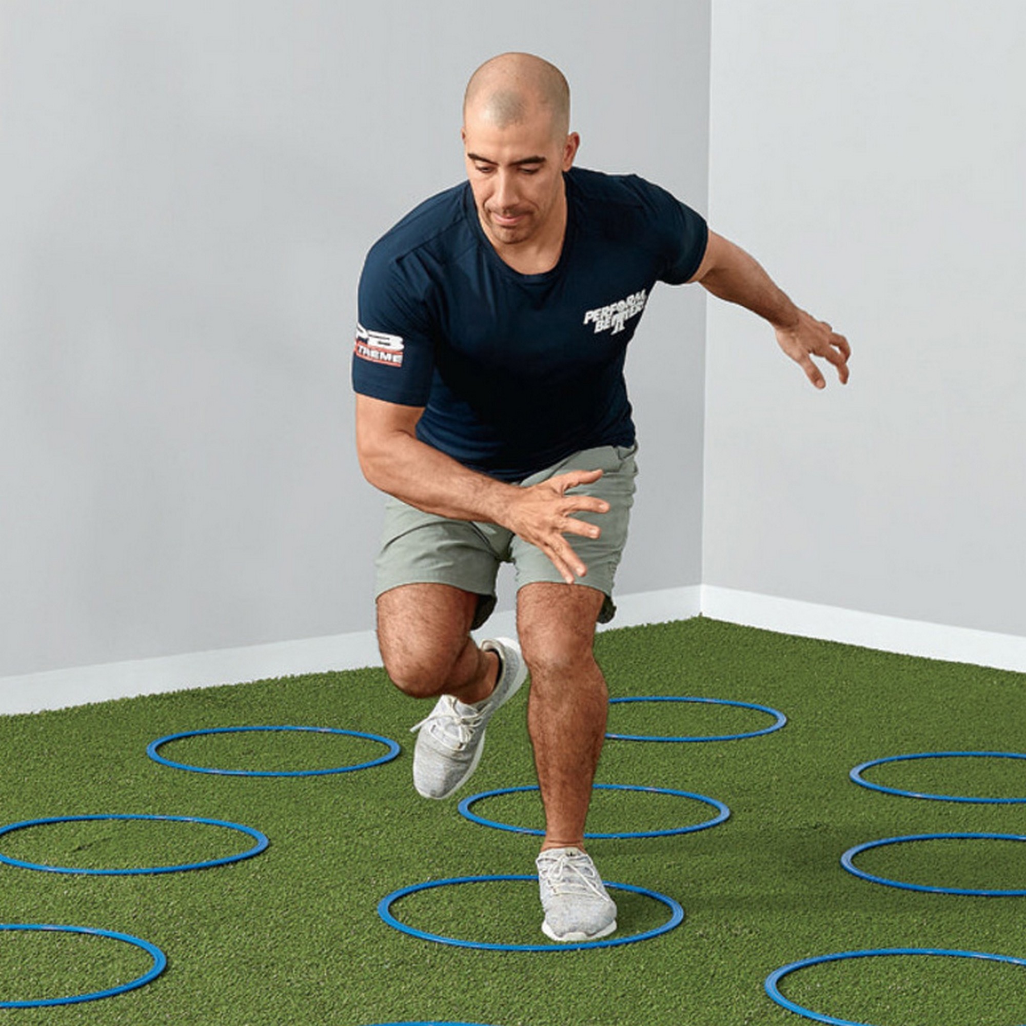 Набор колец d46см Perform Better Agility Rings набор, 12 штук 3626-01 синий