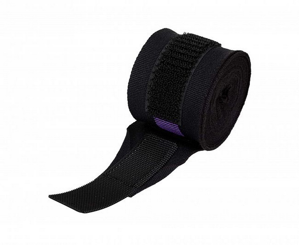 Бинты боксерские, длина 4,5 м Clinch Boxing Hand Wrap Undefeated C240 черный
