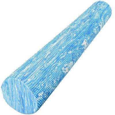 Ролик для йоги Sportex 90x15cm ЭВА EVR225-90Z голубой гранит