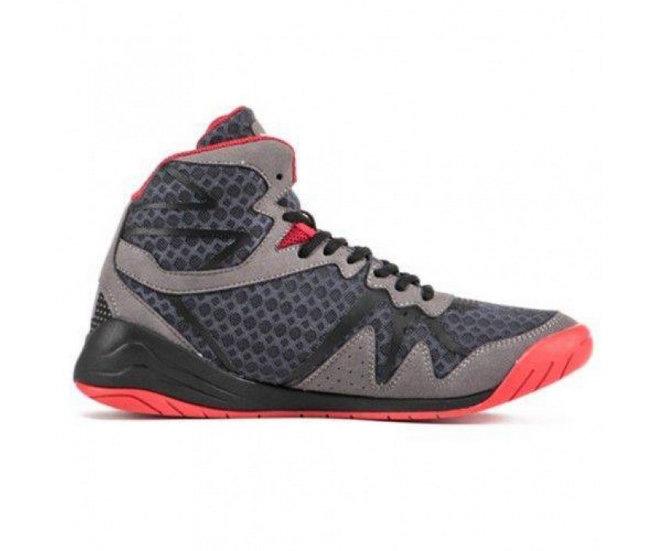 Боксерки Everlast Pivt Low Top сер/красн. P00001076 GR/RD