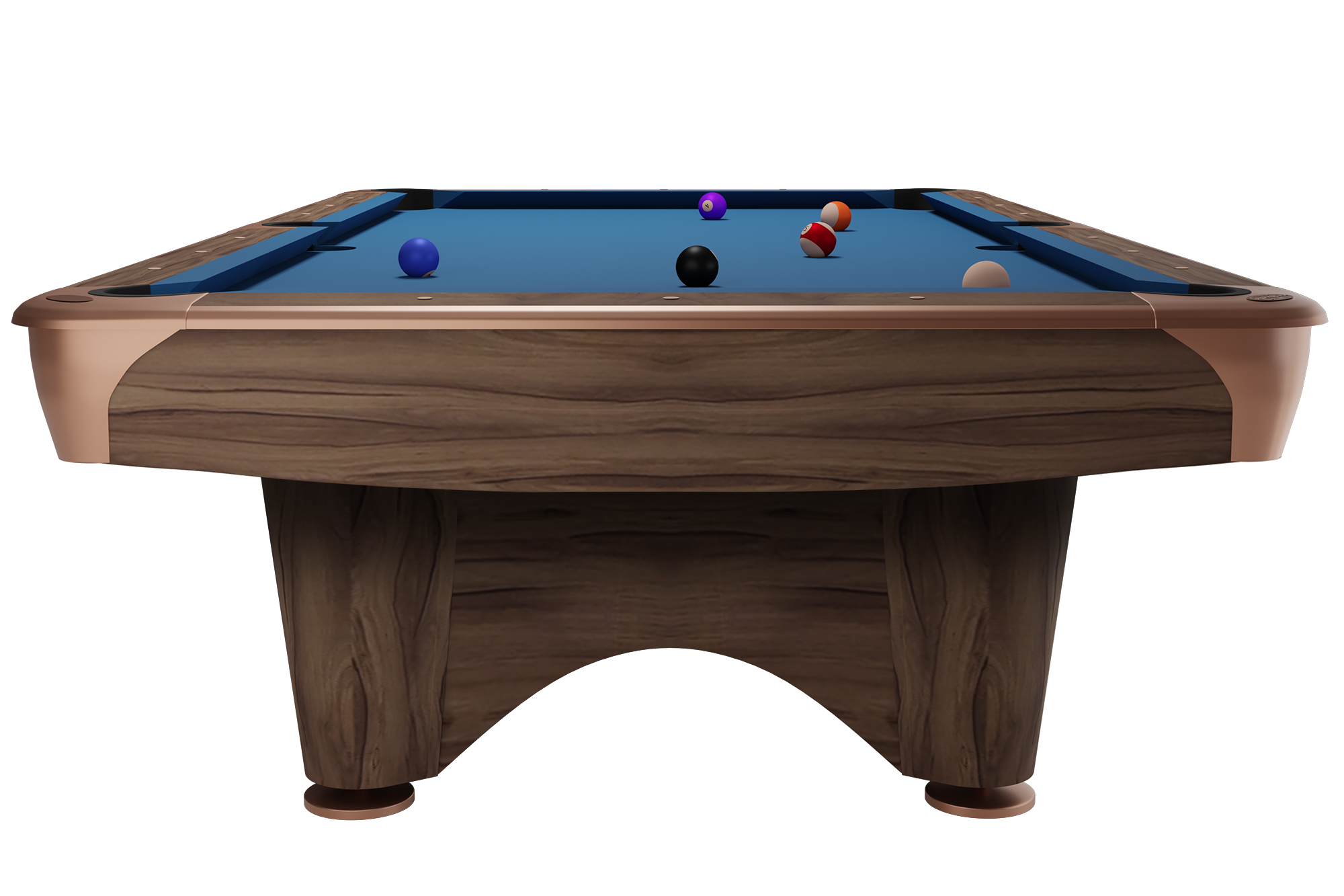 Стол \ пул, 9 ф Dynamic Billard Dynamic III 55.100.09.4 Modern Brown