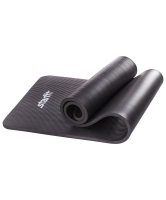 Коврик для йоги Star Fit FM-301 NBR (183x58x1,5) черный