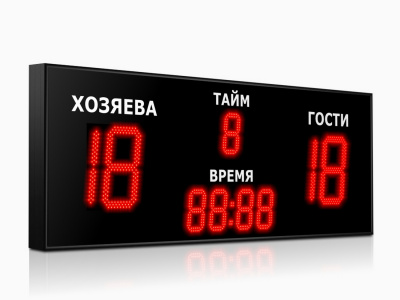 Табло для футболаИмпульс 727-D27x4-D15x5