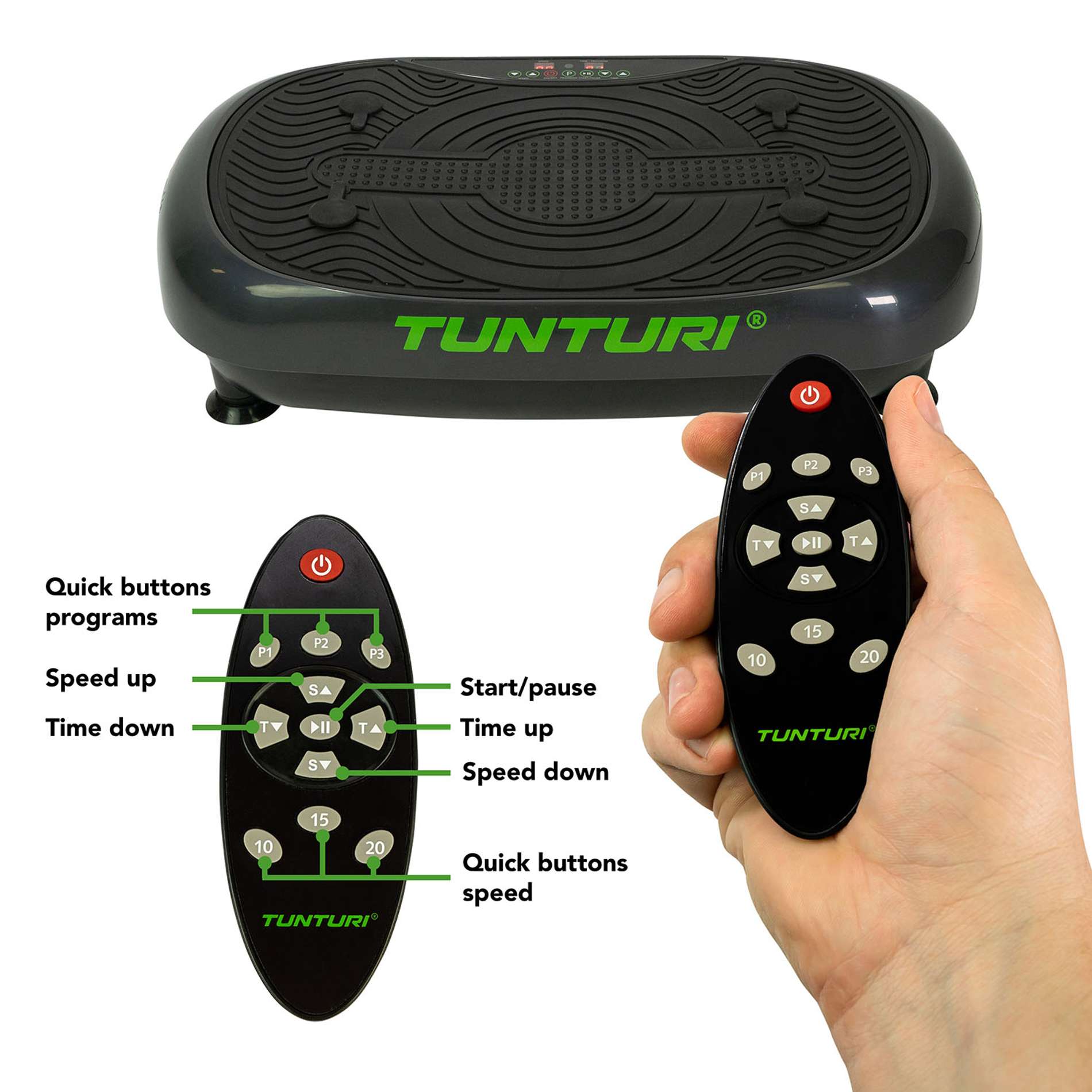 Виброплатформа Tunturi Cardio Fit V10 19TCFV1000