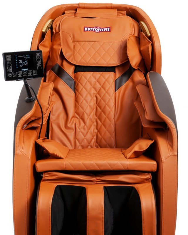 Массажное кресло VictoryFit VF-M15 оранжевый