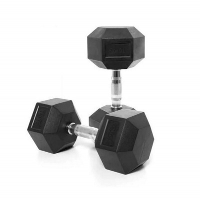 Гантель неразборная гексагональная 15кг VictoryFit VF-H150