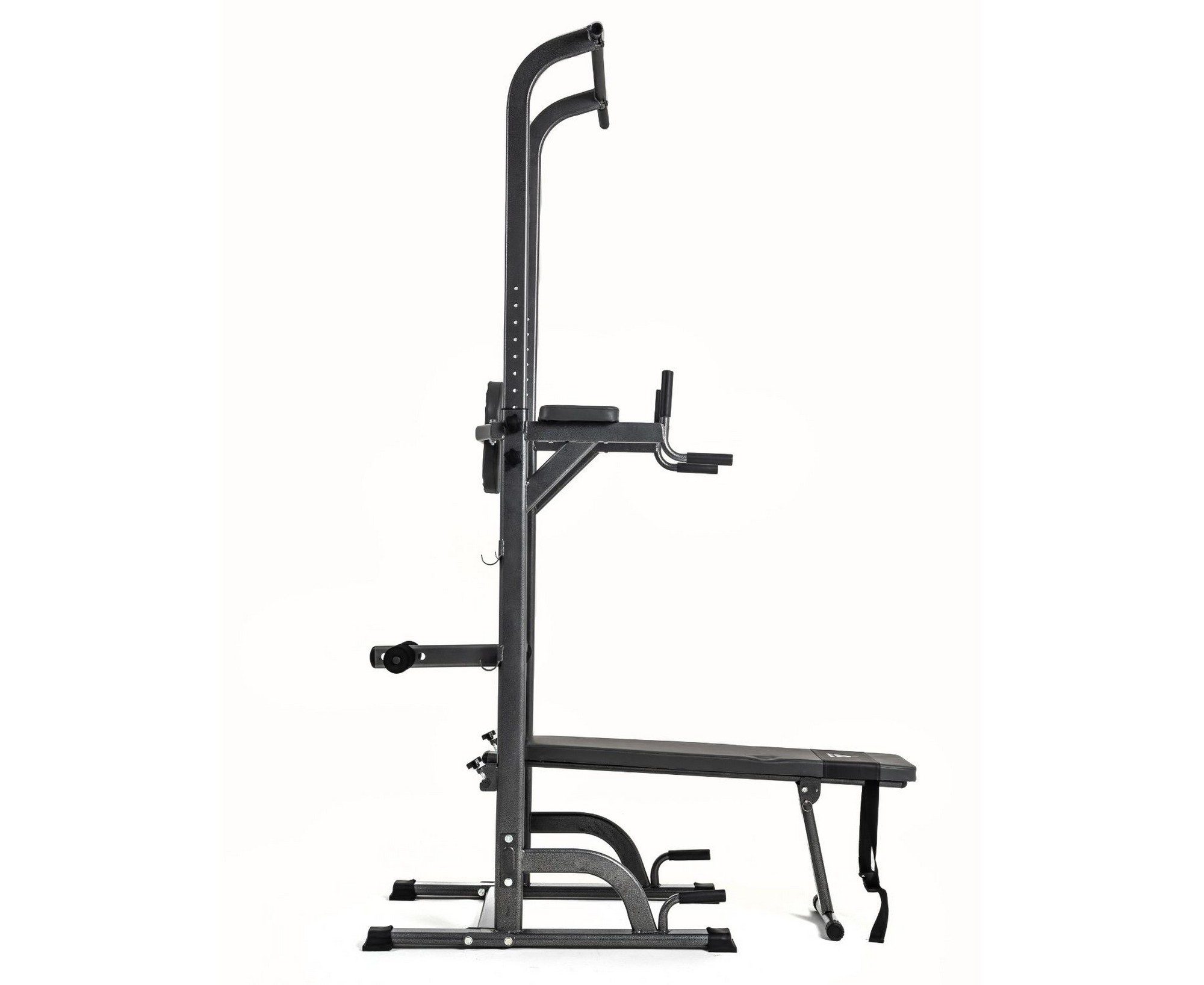 Турник-брусья со скамьей DFC Power Tower G003 | Premium Fitness