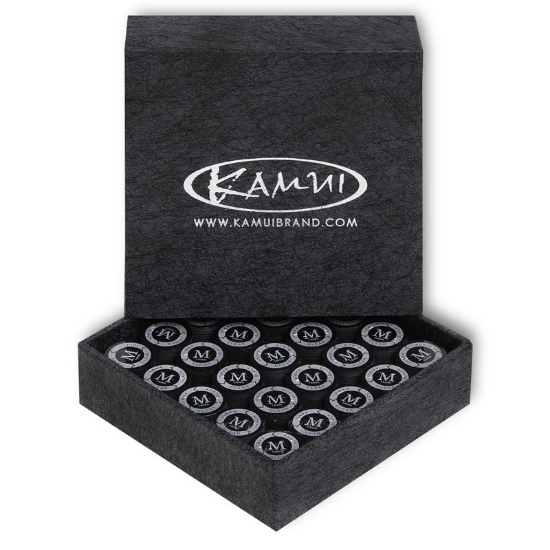 Наклейка для кия Kamui Clear Black d14мм Medium 1шт 06669