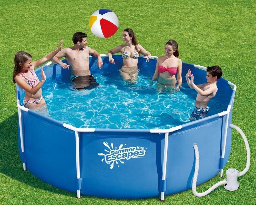 Каркасный бассейн круглый 366х91см SummerEscapes P20-1236-A
