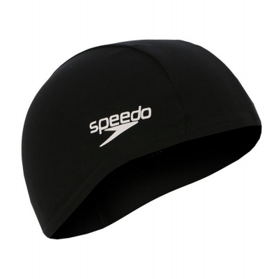 Шапочка для плавания детская Speedo Polyester Cap Jr 8-710110001 черный