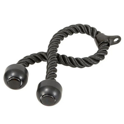 Канат для трицепса Foreman RUMF2251 черный | Premium Fitness