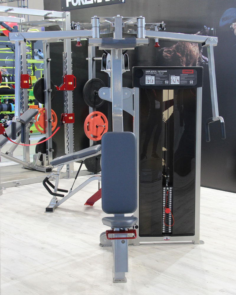 Batтерфляй Foreman FN-315 для задних дельт | Premium Fitness
