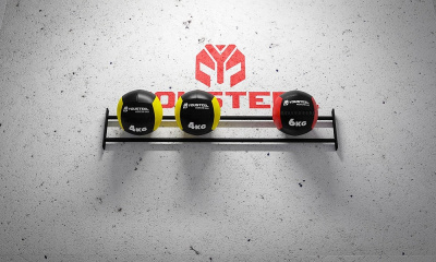 Полка для мячей YouSteel Перекладина двойная, длина180 cм